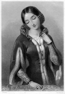 波西米亚的安妮（Anne of Bohemia），英格兰理查德二世的皇后配偶。