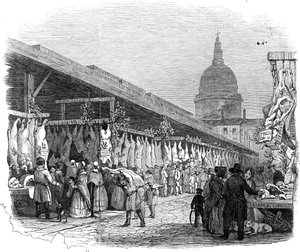新门市场，1845年的圣诞夜。