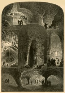 猛犸洞的场景》，1874年。  