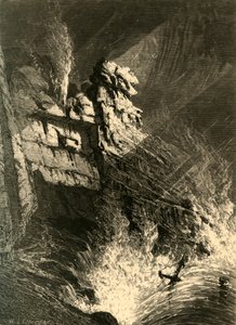 暴风雨中的喷水号角》，1872年。  