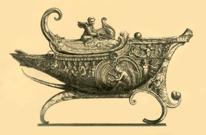 Cadogan灯，c1507-1510，1881年。
