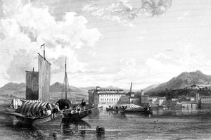 伊索拉·贝拉（Isola Bella），意大利马焦雷湖，十九世纪。