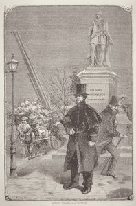 19世纪50年代的伦敦警察（雕版画 作者 WR（后）伍兹