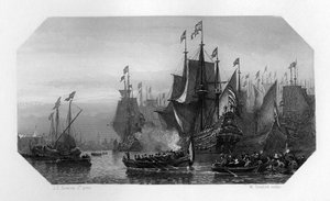 彼得·彼得森·海因（Piet Pieterszoon Hein）带来了荷兰的白银舰队，1629年1870年