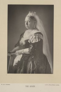 维多利亚女王。大不列颠及爱尔兰联合王国女王，印度皇后（1876 年起）。肖像