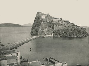 意大利伊斯基亚的阿拉贡城堡，1895年。