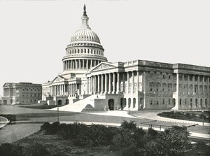 1895年，美国华盛顿特区，国会大厦。