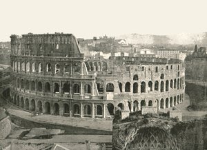 罗马竞技场，意大利罗马，1895年。