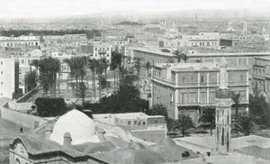 1895年，埃及亚历山大市市景。 作者 W和S有限公司