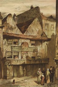 Nell Gwynne&39;s House，Drury Lane，Strand（chromolitho）