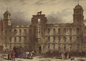 Northumberland House，Strand（chromolitho）