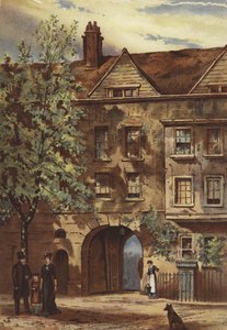 Staple Inn，霍尔本（chromolitho）