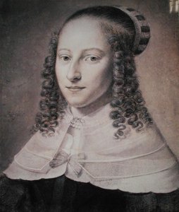 一个年轻女人的画像