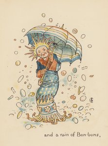 沃尔特-克莱恩为《莱昂内尔传奇》绘制的插图（彩色石版画） 作者 沃尔特（后）起重机