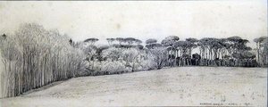 五幅画（纸上铅笔）（另见351097和351099）。 作者 沃尔特克兰