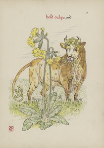 莎士比亚花园的鲜花 作者 沃尔特克兰