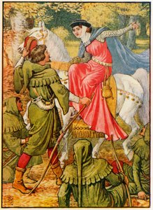 罗宾汉和夫人 作者 Walter Crane