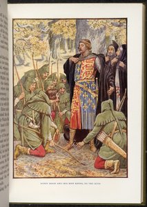 理查一世之前的罗宾汉 作者 Walter Crane