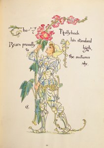 来自&39;Flora&39;s Feast&39;的蜀葵 作者 沃尔特克兰