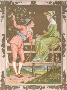 瓦伦丁，1876年。 作者 沃尔特克兰