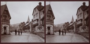 德文郡东德文郡比尔市前街，1913年。