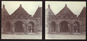 萨默顿市场十字，市场广场，萨默顿，南萨默塞特，萨默塞特，1913年。