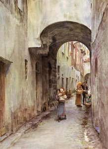 Lane，Noli，意大利 作者 沃尔特·弗雷德里克·屋顶·廷代尔