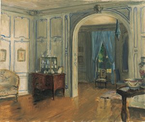 特里亚农别墅沙龙沙龙，约建于1910年（布面油画）