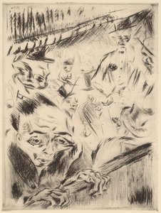 剧院里的罗伯特，1918年。 作者 沃尔特·格拉马特