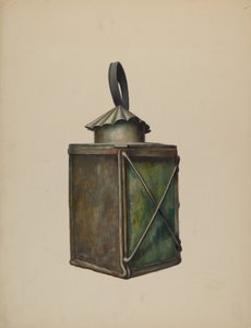 灯笼，约1938年。