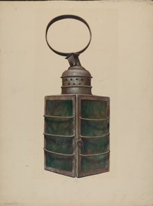 灯笼，约1938年。 作者 沃尔特·霍赫斯特拉瑟