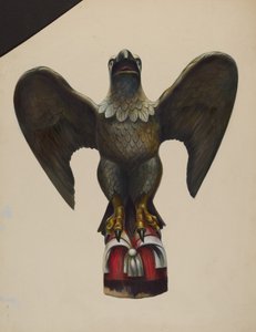 领航楼图鹰，约1937年。