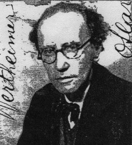 匈牙利作家 Oskar (Oscar) von Wertheimer（1892 年生于维也纳，1944 年去世）（黑白照片）