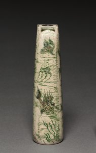 花瓶：鱼，1908年 作者 沃尔特·马丁