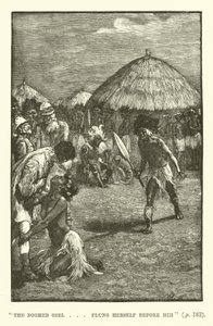 国王Solomons矿山的例证由H Rider Haggard 作者 沃尔特·佩吉特
