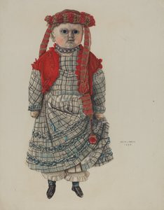 娃娃，1938年。