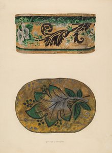 帽盒，约1937年。