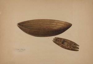 枫糖模具，1939年。 作者 沃尔特·普拉夫克
