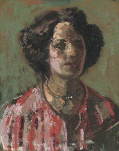 珍珠项链，约1907-08年 作者 沃尔特·理查德·西克特