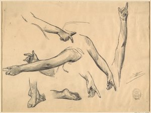 妇女肢体研究 作者 Walter Shirlaw