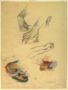 手的研究 作者 沃尔特·斯劳（Walter Shirlaw）