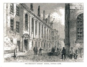萨福克巷的商人泰勒学校，1878年
