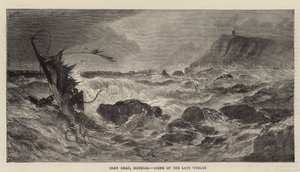 Glen Head，Donegal，沉没的残骸现场