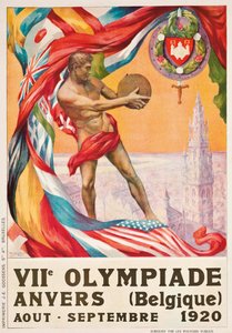 1920年在安特卫普举行的夏季奥运会，1920年。 作者 沃尔特·范德文