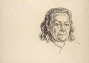 阿黛尔-利斯特肖像 作者 瓦尔特·加梅里斯
