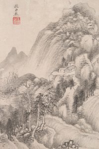 各种古代大师风格的风景画：汝兰（活跃于公元 10 世纪）后的山水画