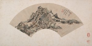 黄公望风格的山水画
