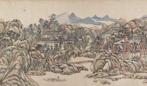 望川山庄，建于1711年。