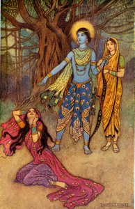 Rama Spurns the Demon Lover》，1913年。 作者 沃里克·戈布尔