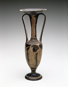 Loutrophoros与婚礼场景，公元前425-420年（兵马俑） 作者 洗画家（到）